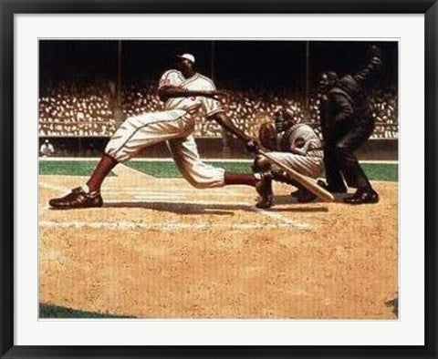 Framed Steerack (Strike) by Kadir Nelson | 27 x 34