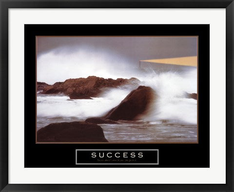 Framed Art Success - Lighthouse 22 x 28