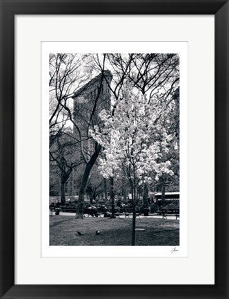 Framed Flatiron, Spring by Igor Maloratsky | 19 x 13