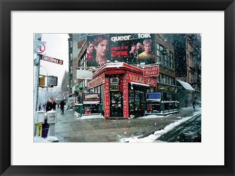 Framed Village Cigars by Igor Maloratsky | 13 x 19