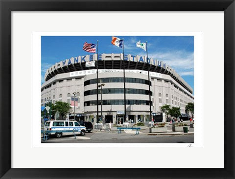 Framed Yankee Stadium by Igor Maloratsky | 13 x 19