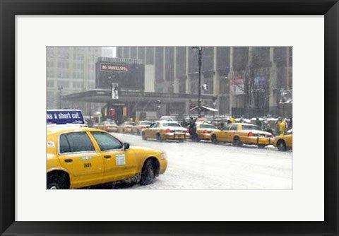 Framed Madison Square Garden, Winter by Igor Maloratsky | 13 x 19