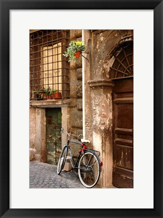 Framed Bicycle at the Door by Igor Maloratsky | 19 x 13