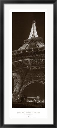 Framed La Tour Eiffel by Jim Alinder | 39 3/8 x 13 13/16