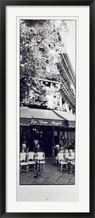 Framed Le Bistro by Jim Alinder | 39 3/8 x 13 13/16