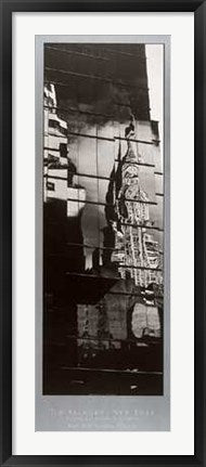 Framed Chrysler Building Reflection by Jim Alinder | 39 3/8 x 13 13/16 Art...
