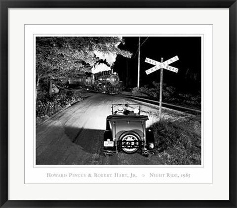 Framed Night Ride, 1985 by Howard Pincus & Robert Hart Jr.
