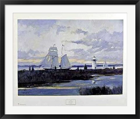 Framed Out at Dawn by Ray Ellis | 25 1/2 x 31 3/4