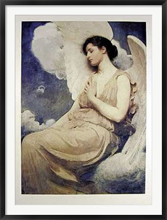 Framed Winged Figure by Abbott Handerson Thayer | 45 x 33