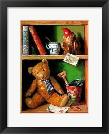 Framed Ted and Friends II by Raymond Campbell | 16 x 12