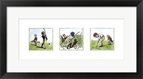 Framed Art Getting the Hang of It by A.B. Frost | 8 x 20