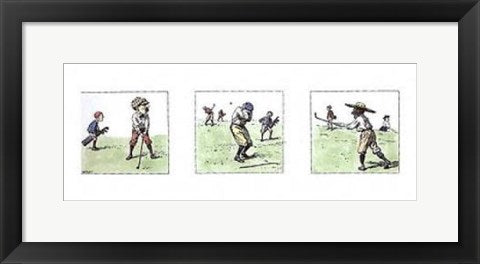Framed Art Fore!!! by A.B. Frost | 8 x 19 ½