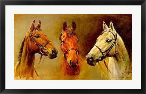 Framed We Three Kings by Susan Crawford | 21 x 31