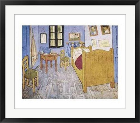 Framed Room at Arles by Vincent van Gogh | 22 x 28