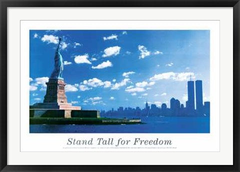 Framed Stand Tall for Freedom by Steven Vidler | 24 x 36