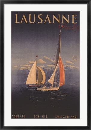 Framed Art Lausanne Wall Decor 18x24 Artwork