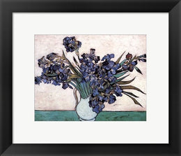 Irises in Vase, c.1890 by Vincent Van Gogh