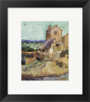 Framed Art The Old Mill, c.1888 by Vincent Van Gogh Wall Decor 18x24 Artwork