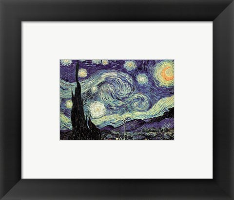 The Starry Night, c.1889 by Vincent Van Gogh