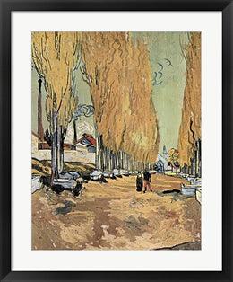 Les Alyscamps by Vincent Van Gogh