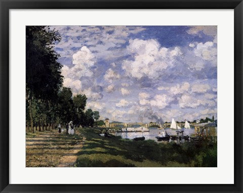 Le Bassin d'Argenteuil by Claude Monet