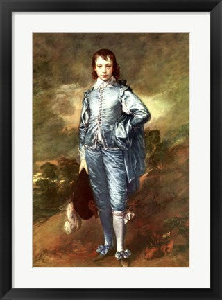 Framed Art Blue Boy by Thomas Gainsborough Wall Decor 18x24 Artwork