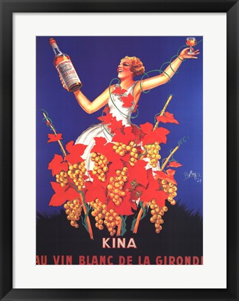 Framed Art Kina Wall Decor 18x24 Artwork