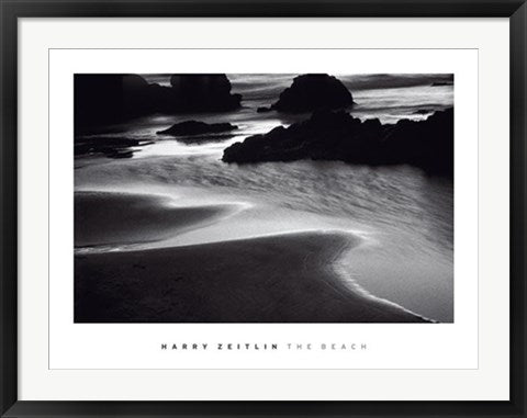 Framed Art The Beach by Harry Zeitlin | 23 5/8 x 31 1/2
