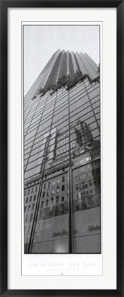 Framed Skyscraper Reflections by Jim Alinder | 39 3/8 x 13 13/16
