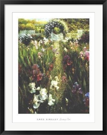 Framed Inviting Path by Greg Singley | 32 x 24