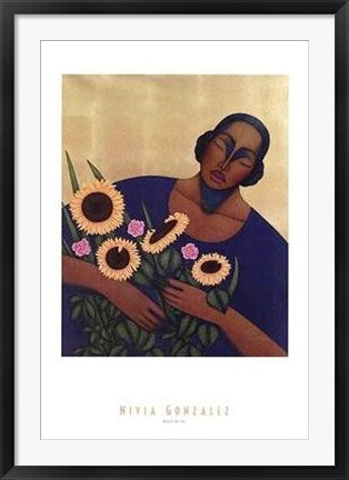 Framed Regalo del Sol by Nivia Gonzalez | 36 x 24