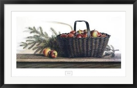Framed Winter Apples by Pauline Campanelli | 21 1/4 x 37