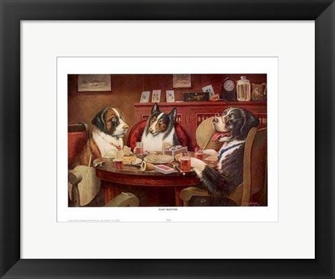 Framed Art Post Mortem by C.M. Coolidge | 12 x 16