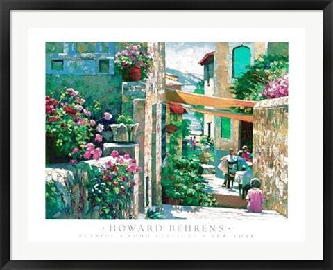 Framed Art Seaside by Howard Behrens | 27 x 35
