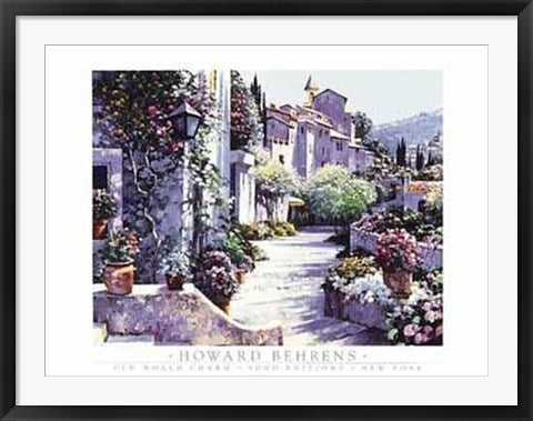 Framed Old World Charm by Howard Behrens | 27 x 36