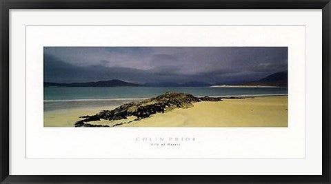 Framed Isle of Harris by Colin Prior | 19 x 39