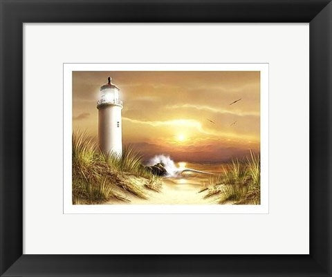 Framed Art It Will Be a Good Day by Alan Giana | 9 1/2 x 11 3/4