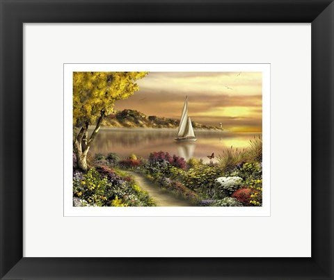 Framed Art Onward by Alan Giana | 9 1/2 x 11 3/4