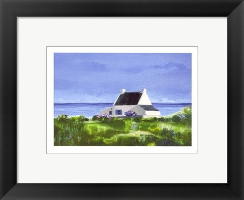 Framed Art La Petitie Maison by Marc LeCoultre | 9 1/2 x 11 3/4