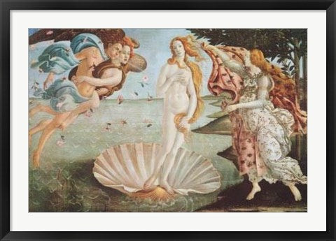 Framed The Birth of Venus by Sandro Botticelli | 24 x 36
