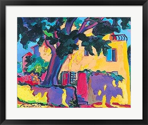 Framed A Shady Corner by Gerry Baptist | 20 x 24