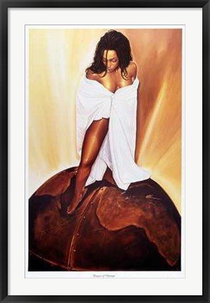 Framed Power of Woman by WAK - Kevin A. Williams | 36 x 24