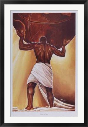 Framed Power of Man by WAK - Kevin A. Williams | 36 x 24