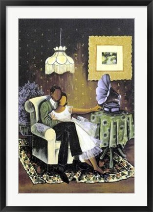 Framed Love Song by Annie Lee | 26 3/4 x 22 3/4