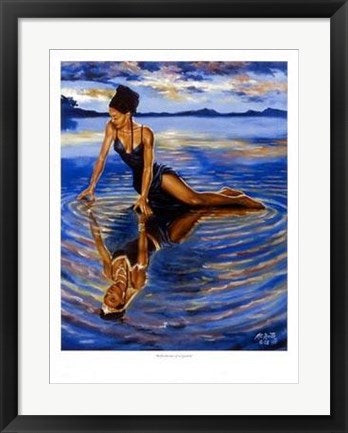 Framed Reflections of a Queen by A.C. Smith | 24 x 18