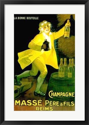 Framed Masse Pere & Fils 20 x 16