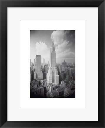 Framed Art Chrysler Building by New York Collection | 15 3/4 x 11 7/8