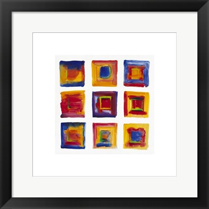 Framed Heart and Soul by Nel Whatmore | 15 3/4 x 15 3/4