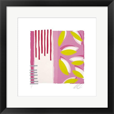 Framed Secret Garden by Lee Crew | 15 3/4 x 15 3/4