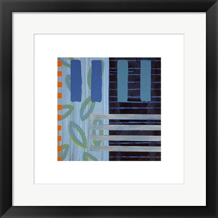 Framed Urban Oasis by Lee Crew | 15 3/4 x 15 3/4